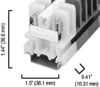 Allen-Bradley - TERM BLCK MULTI-Rail MTD 1P 55
