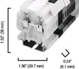 Allen-Bradley - TERM BLCK Multi-Rail MTD 1P 30