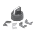 Allen-Bradley - 30mm Booted Sel. Sw. Knob 800H