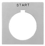 Allen-Bradley - 30mm 800H RESET White Legend P