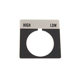 Allen-Bradley - 30mm 800T HIGH-LOW Legend Plat