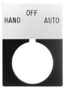 Allen-Bradley - 30mm 800T STOP Red Jumbo Legen