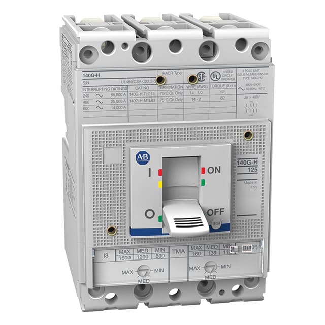Allen-Bradley - 140G 125A Frame Molded Case Ck