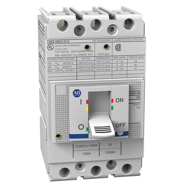Allen-Bradley - 140G 125A G Frame Molded Case