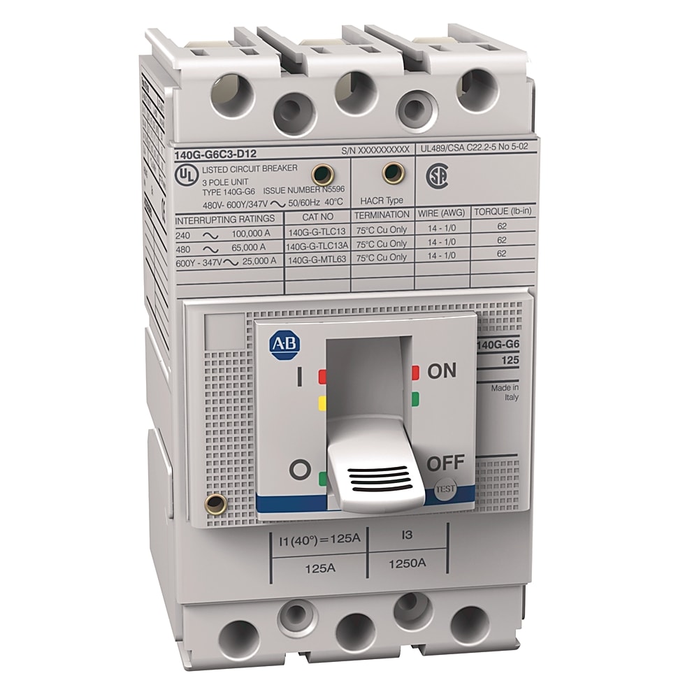 Allen-Bradley - 140G 160A Frame Molded Case Ck