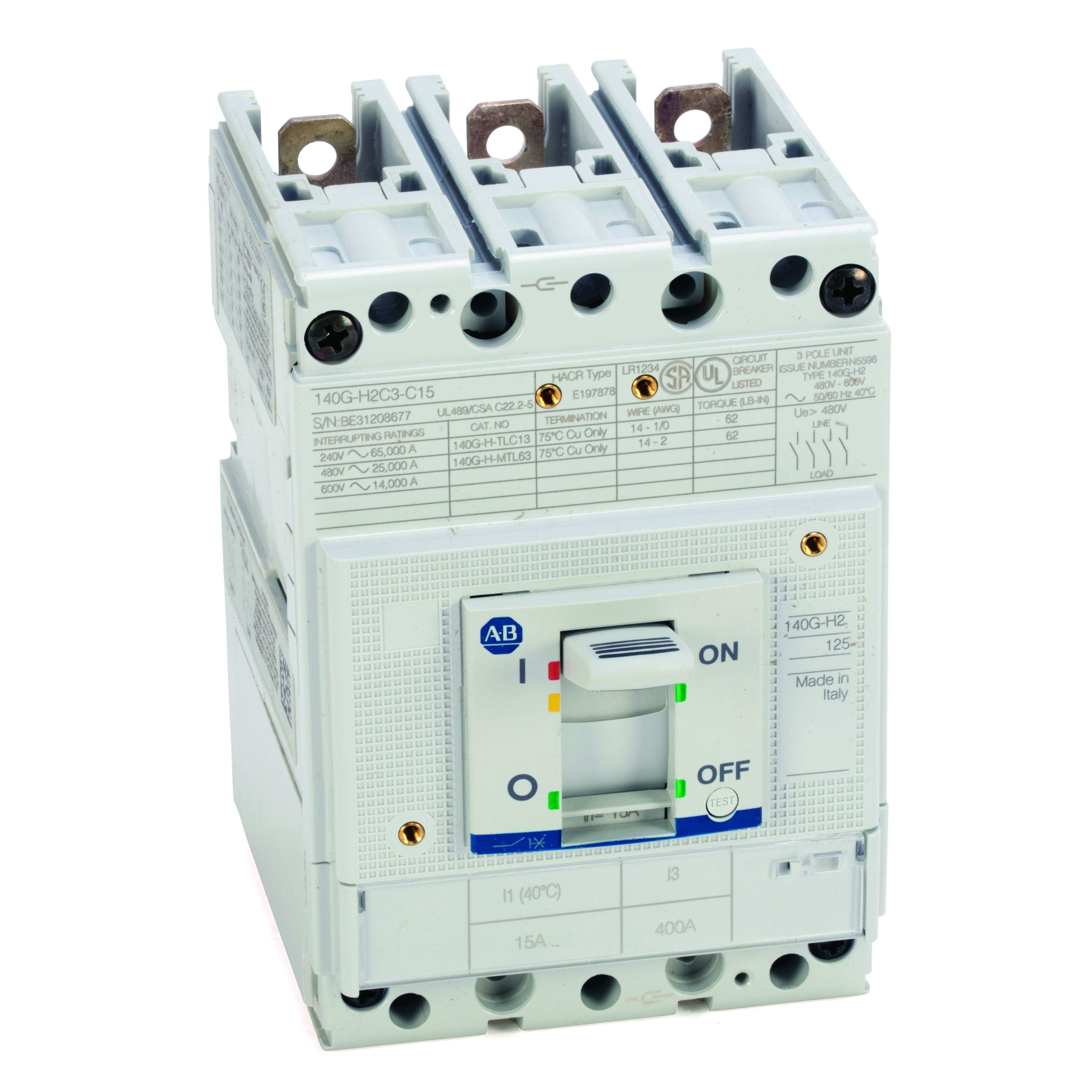 Allen-Bradley - 140G 125A Frame Molded Case Ck