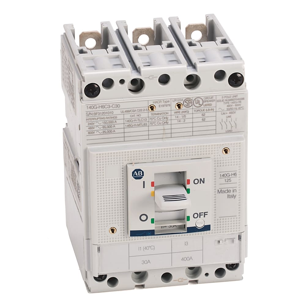 Allen-Bradley - 140G 125A Frame Molded Case Ck