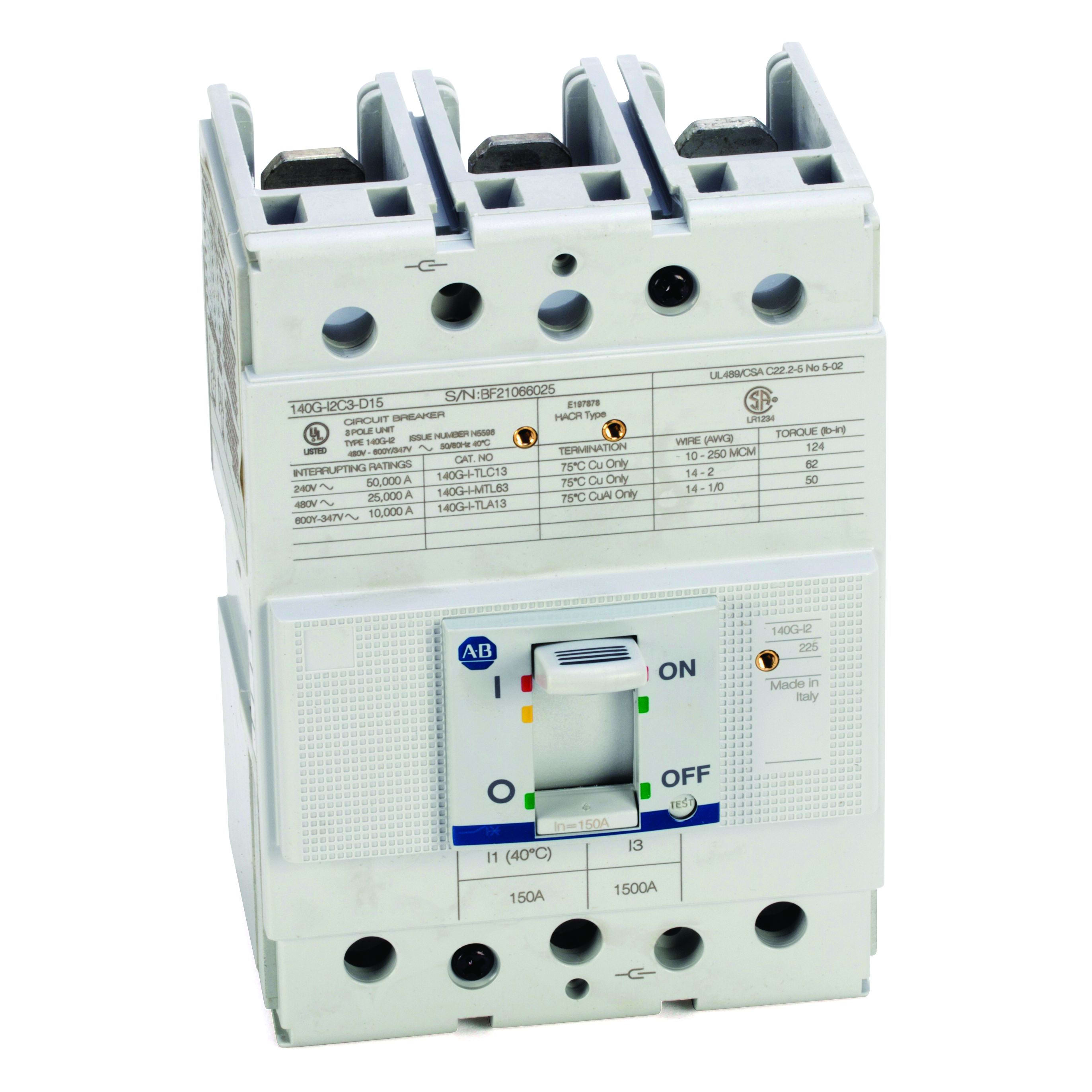 Allen-Bradley - 140G 225A Frame Molded Case Ck