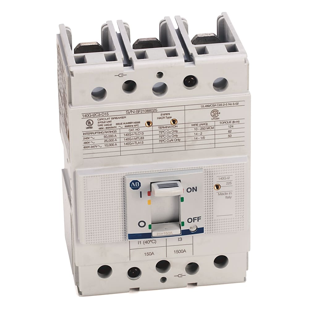 Allen-Bradley - 140G 225A Frame Molded Case Ck