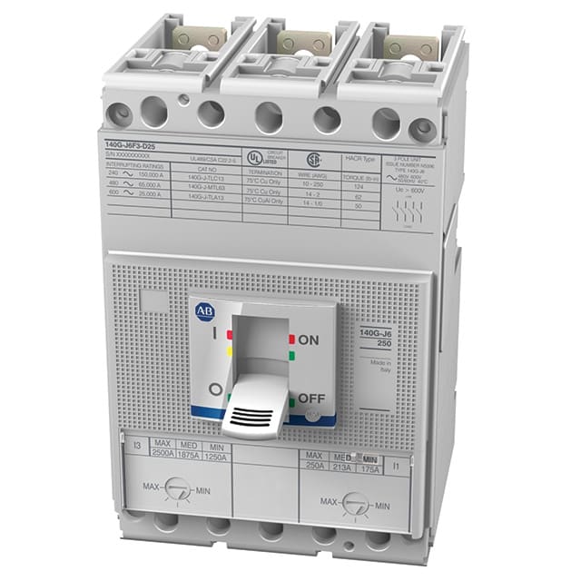 Allen-Bradley - 140G 250A J Frame Molded Case