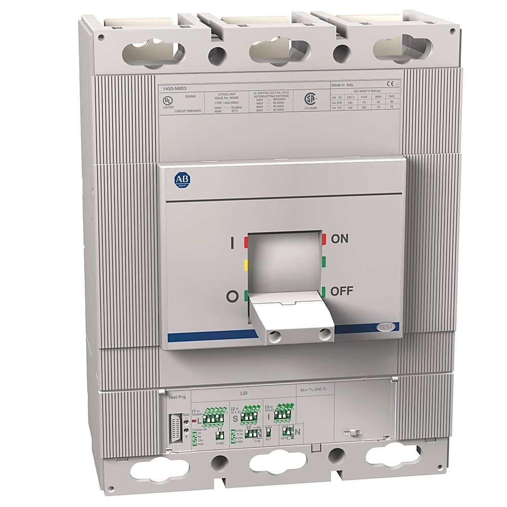 Allen-Bradley - 140G 800A M Frame Molded Case