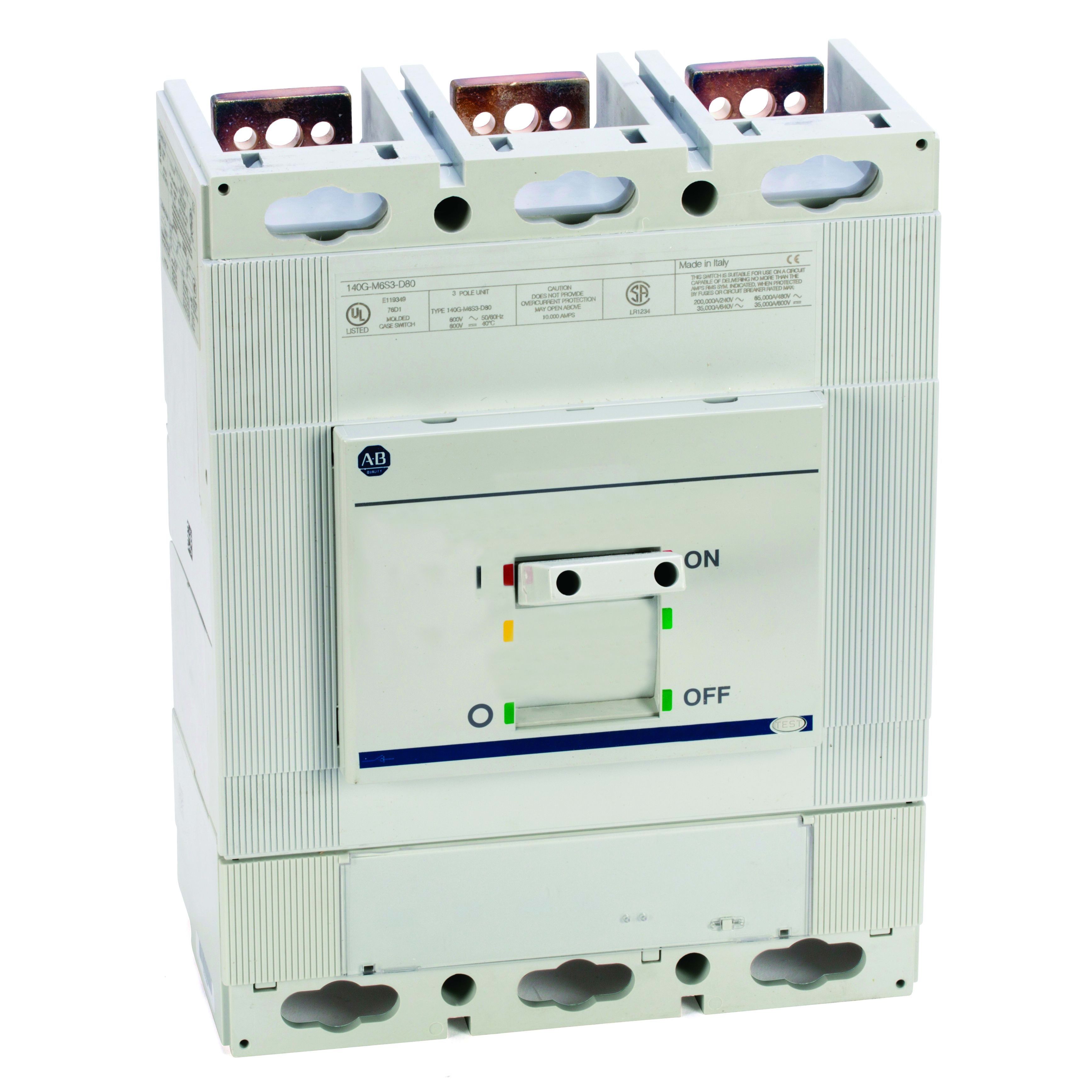 Allen-Bradley - 140G 800A Frame Molded Case Sw