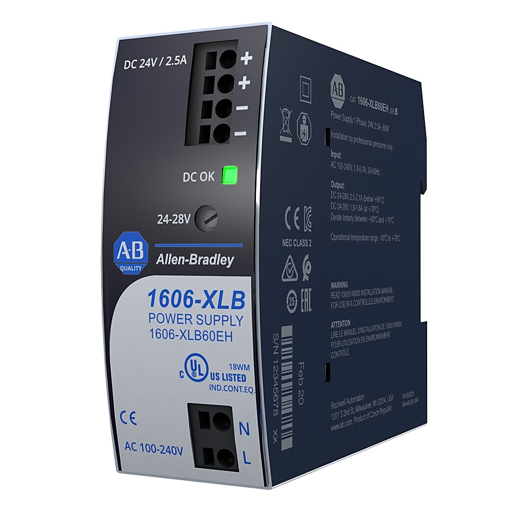 Allen-Bradley - XLB Power Supply 60W 24VDC 2.5