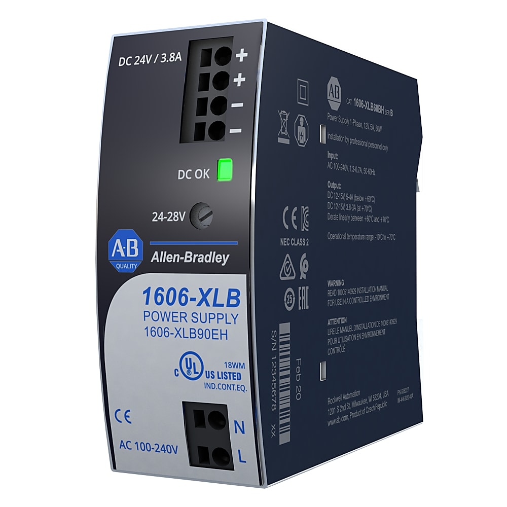 Allen-Bradley - XLB Power Supply 90W 24VDC 3.8