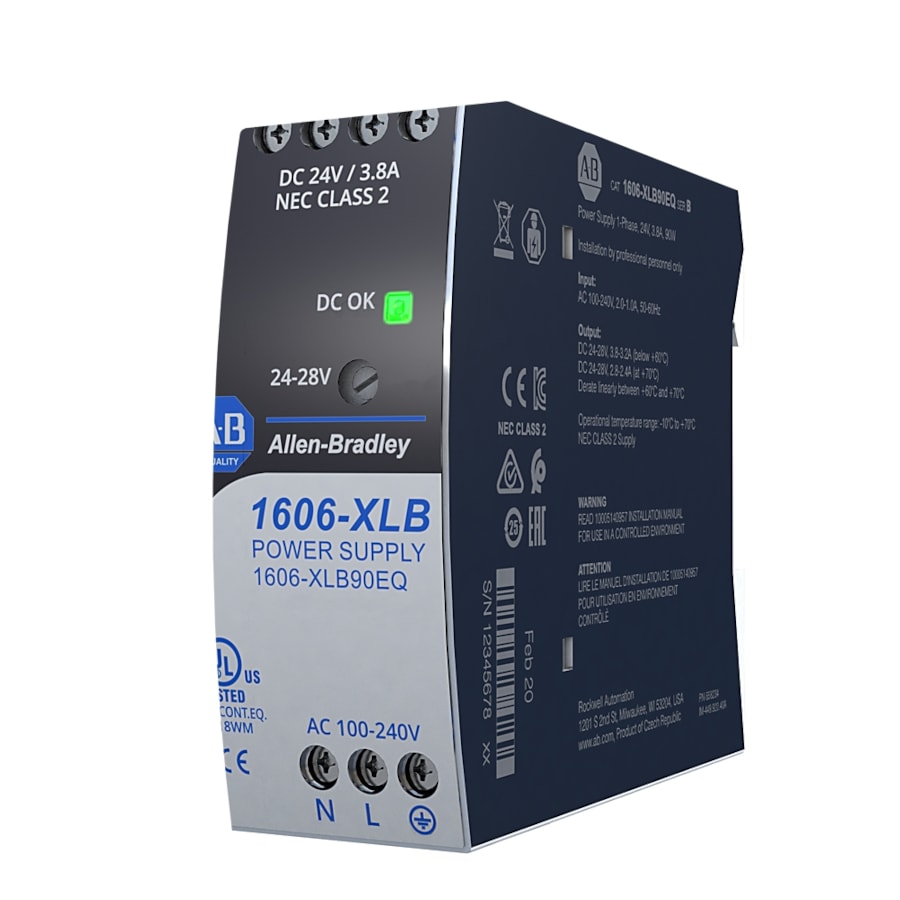 Allen-Bradley - XLB Power Supply 90W 24VDC 3.8