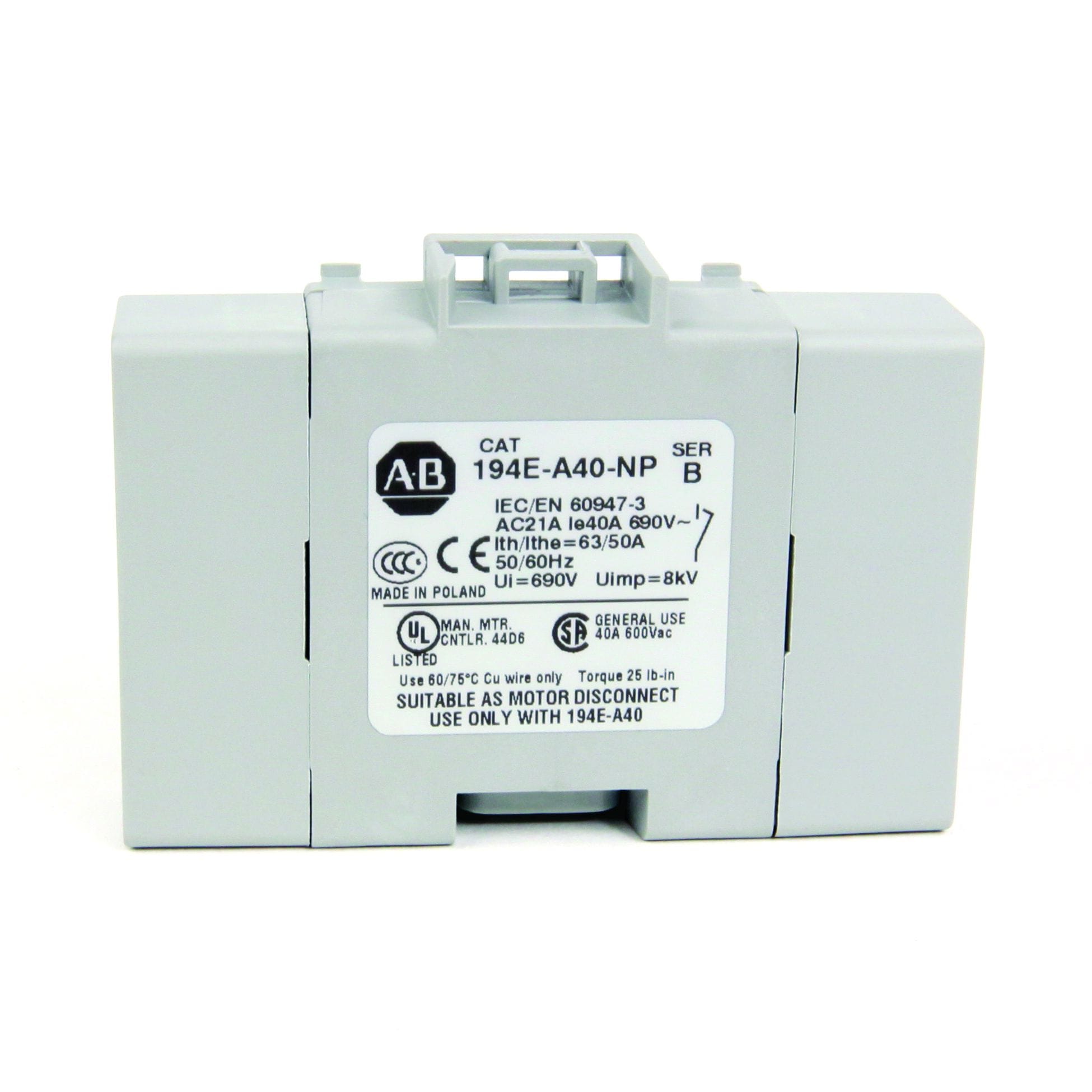 Allen-Bradley - ADDITIONAL POLE 40A