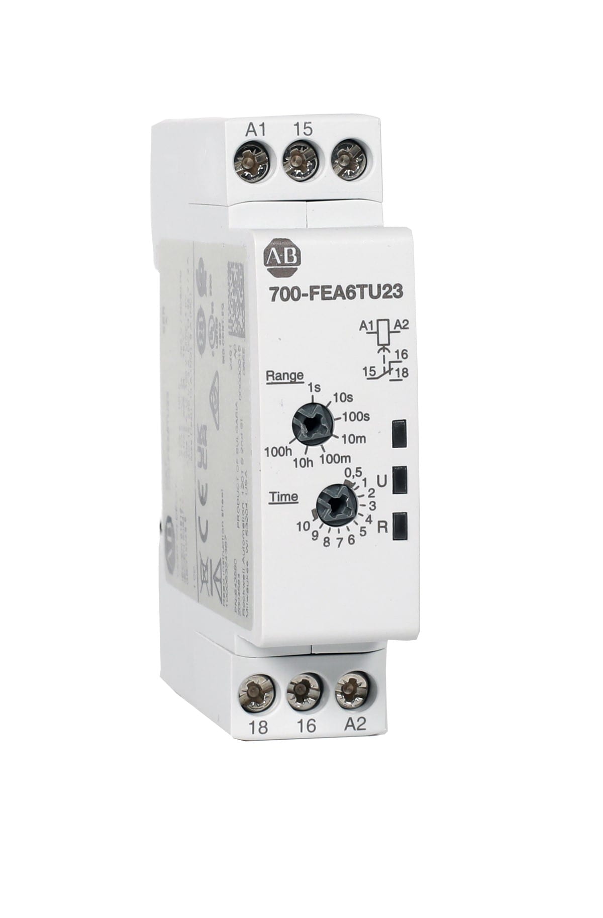 Allen-Bradley - "DIN Rail Mount Timing Relay, 1"