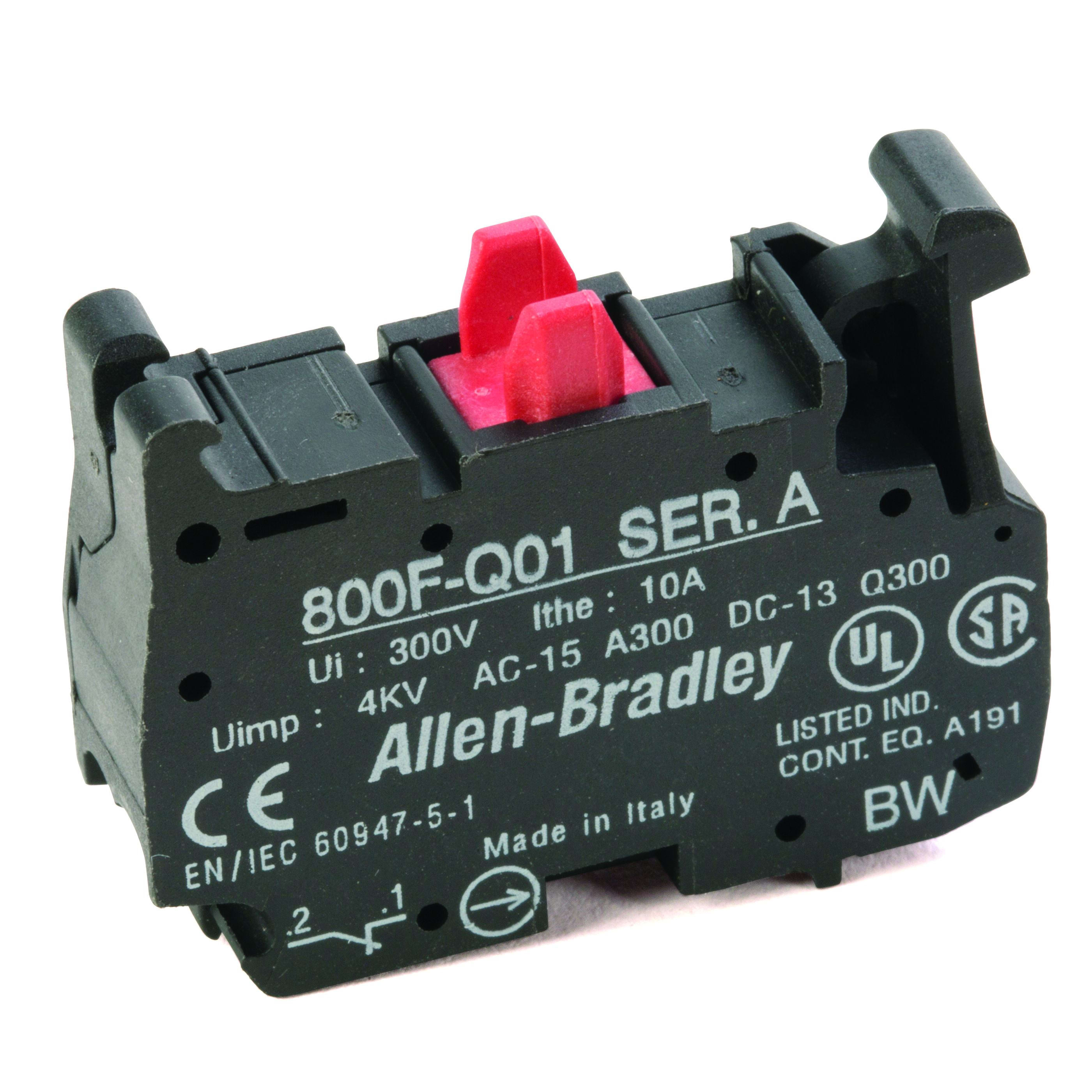 Allen-Bradley - 22mm Contact Block 800F PB