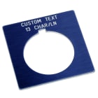 Allen-Bradley - 30mm 800H Grey Custom Text Leg
