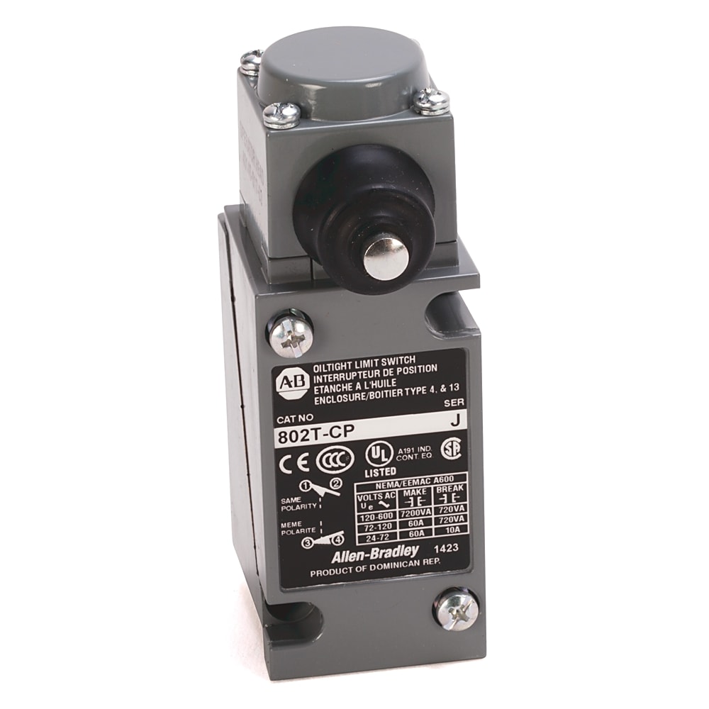 Allen-Bradley - Metal Plug-In Oiltight Limit S