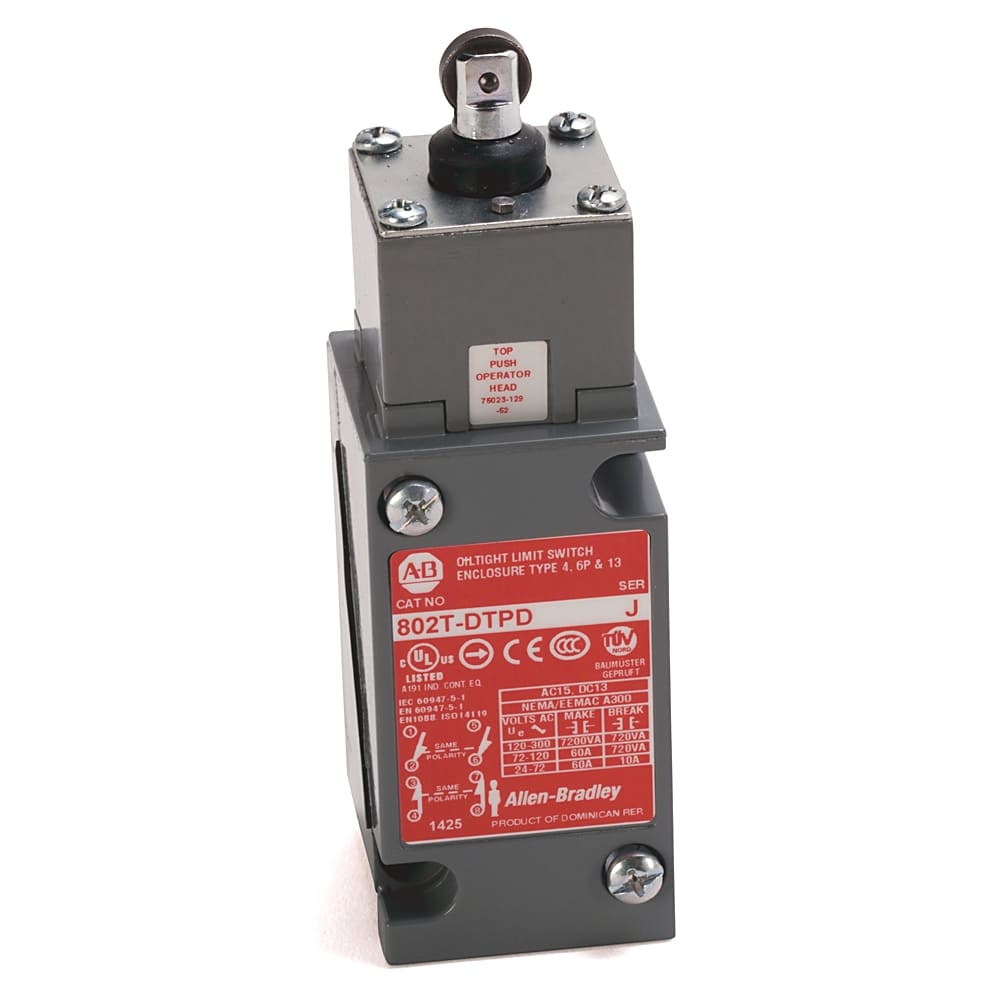 Allen-Bradley - Metal Plug-In Oiltight Limit S