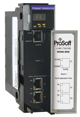 Prosoft - Modbus Master/Slave Serial Enhanced Comm