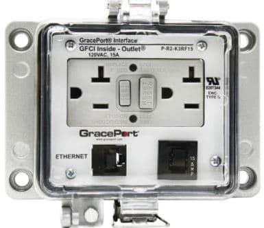Grace Technologies - N12/4 Ethernet GFCI 15A CB