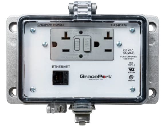 Grace Technologies - N12/4 10 Base T Bulkhead conn ector (No