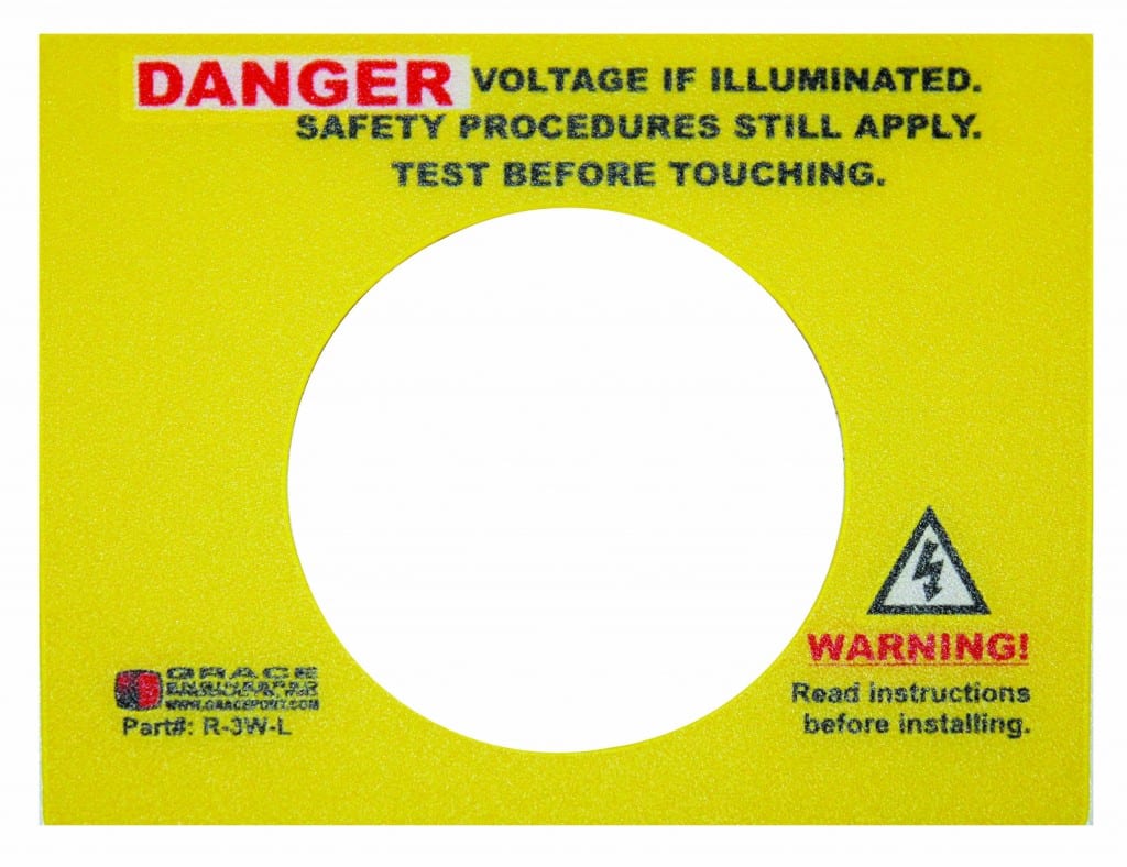Grace Engineered Products - Warning Label