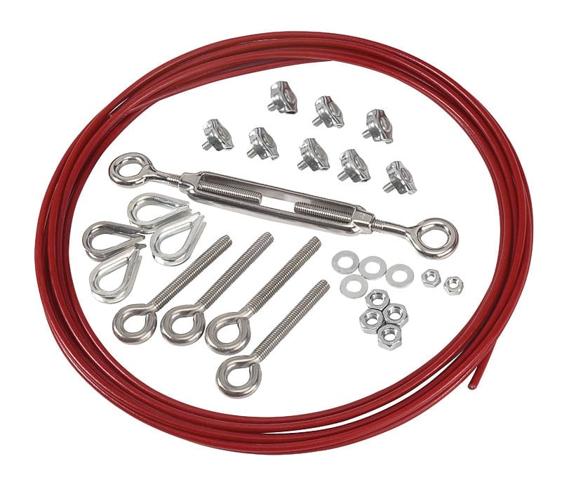 Guardmaster - 10m UV Cable SS Turnbuckle Kit