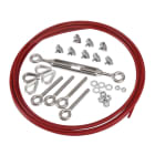Guardmaster - 10m UV Cable SS Turnbuckle Kit