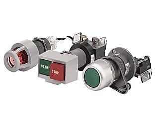 Allen-Bradley - 800H PB Blank Standard Legend