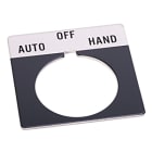 Allen-Bradley - 30mm 800T I O II Legend Plate