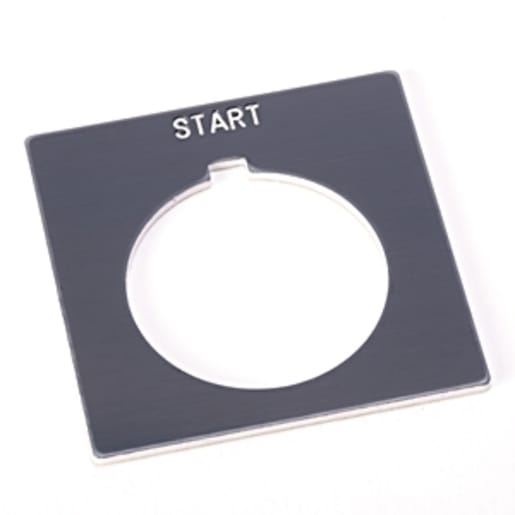 Allen-Bradley - 30mm 800H START Grey Legend Pl