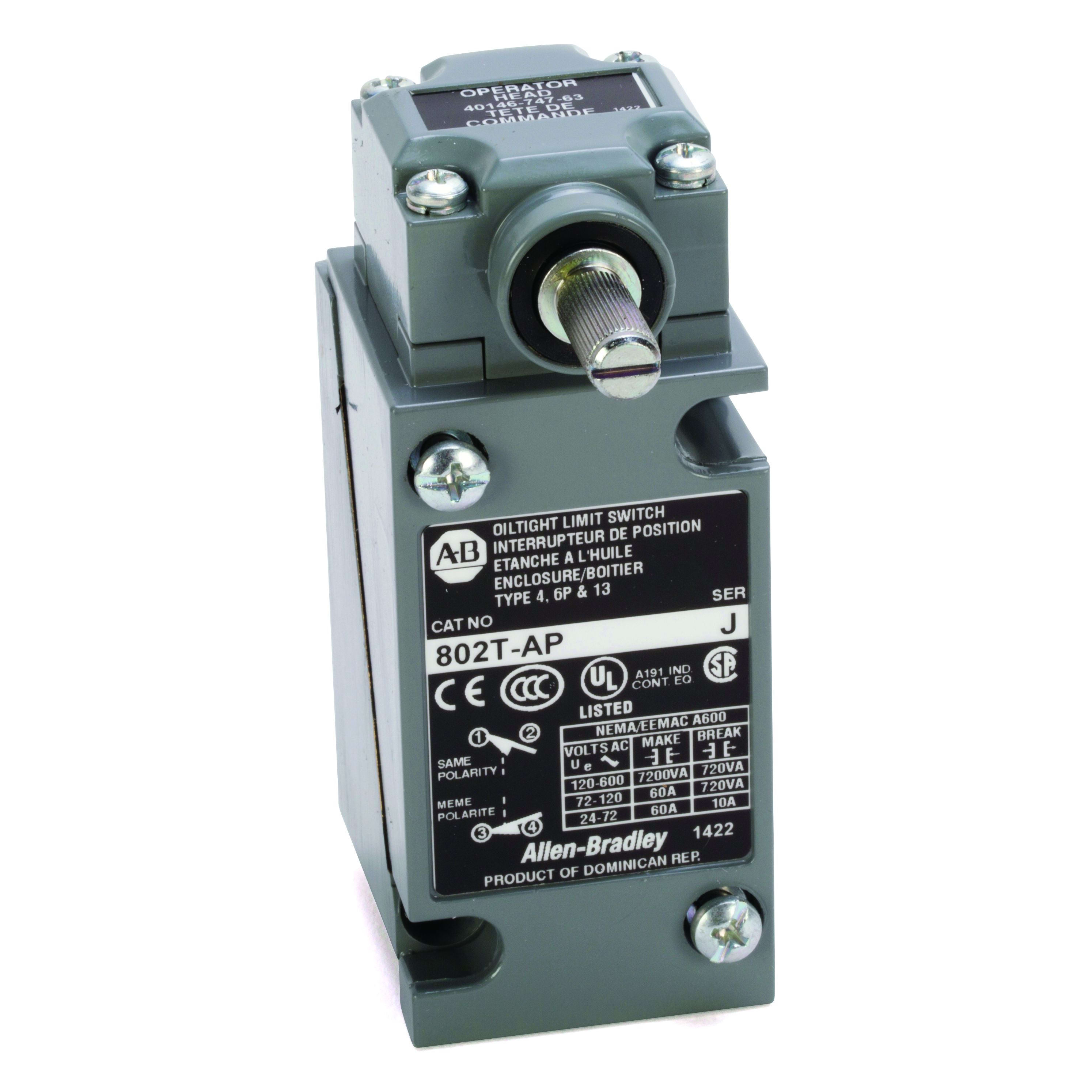 Allen-Bradley - Metal Plug-In Oiltight Limit S