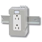 Allen-Bradley - "IEC Duplex Rcpt, 15A, Din Rail"