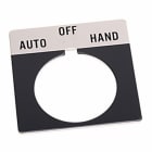 Allen-Bradley - 30mm 800T RESET Legend Plate